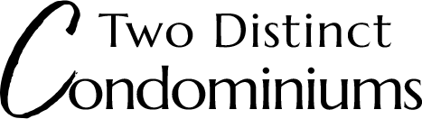 Two Distinct Condominiums Text